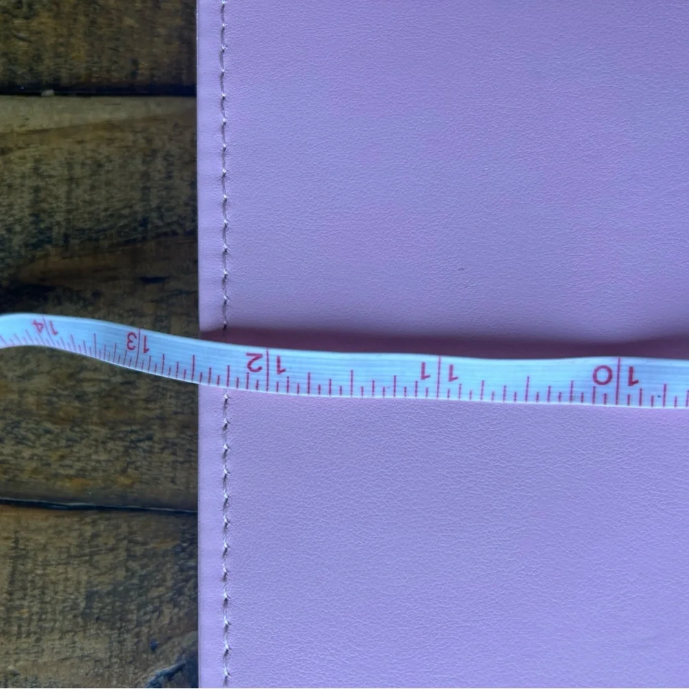 Ban.do Large Pink Planner with Blue Text With Zip Closure